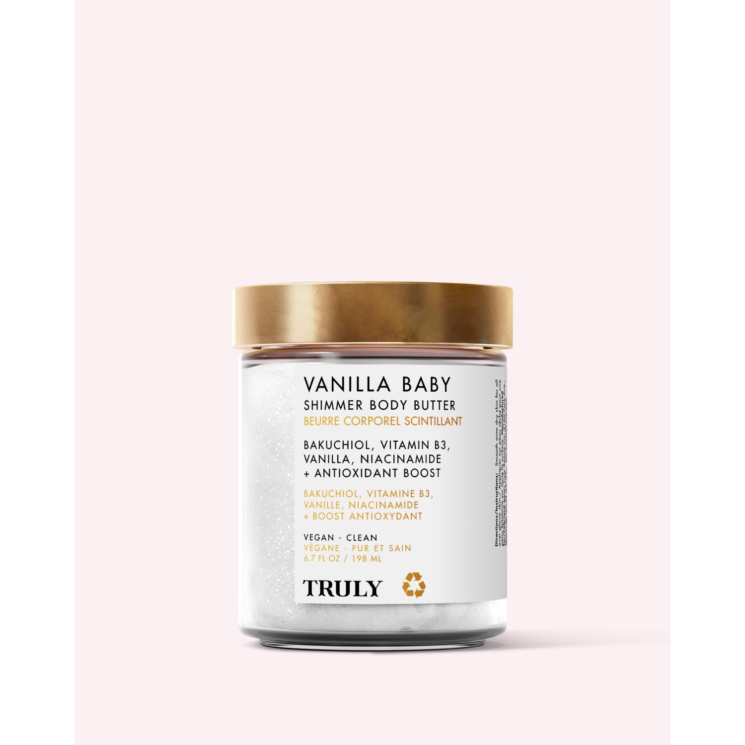 VANILLA BABY SHIMMER BODY BUTTER (MATEQUILLA CON BRILLO CORPORAL)